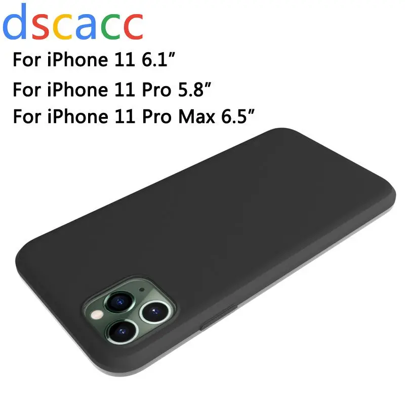 DSCACC матовый чехол из ТПУ чехол Защитный чехол для телефона для iPhone 11 6,1 11Pro 5,8 11 Pro Max 6,5 X XS MAX XR 8 7 6 5 100 шт