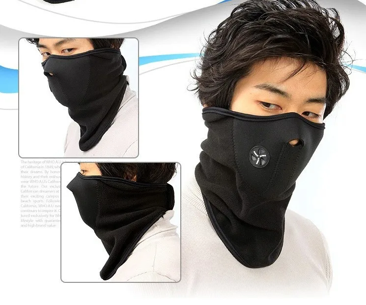 

Riding Warm Face Mask Windproof Dustproof Breathable Ski Mask Motorcycle Cold Care Face Mask
