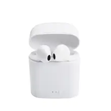 Стерео наушники-вкладыши с зарядным устройством для телефона xiaomi i7s TWS, беспроводные Bluetooth наушники, гарнитура