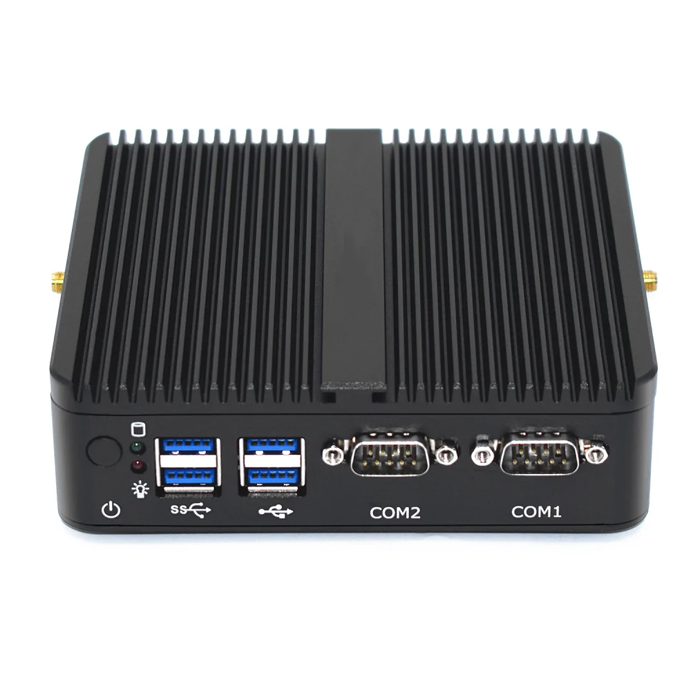 1000 M LAN USB 3.0 128 GB SSD mini computer PC industriale 2 RS232 COM HDMI e VGA PC senza ventola Mini PC Desktop PC Intel Celeron J4125 4 GB RAM DDR4 BT supporto Windows 10 Pro 1000 M LAN USB 3.0 128 GB SSD mini computer PC industriale 2 RS232 COM HDMI e VGA PC senza ventola Mini PC Desktop PC Intel Celeron J4125 4 GB RAM DDR4 BT supporto Windows 10 Pro