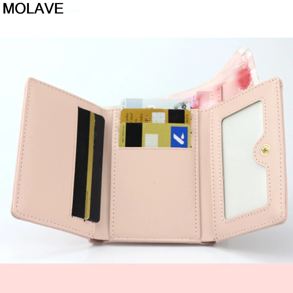 Molave, кошелек, посылка для карт, простой, дикий, три сложения, кошелек, монета, карман, держатель, кошельки, портмоне, милый, чистый клатч, carteira masculina