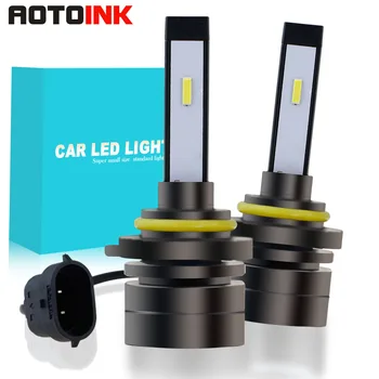 

2PCS 9005/HB3 H4 HB2 9003 H8 H9 H11 H7 H27 Car LED Headlight Bulbs 60W CSP Super Mini Fog Light Headlamp12V 8000LM C