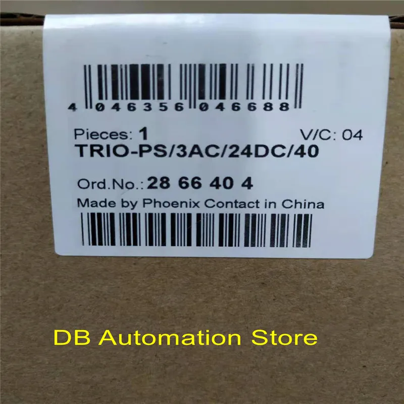 100% original sealed PHOENIX CONTACT 1  ġ TRIO   ġ TRIO-PS/3AC/24DC/40 - No. 2866404