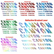 

Reflective Canyon Stickers Cinelli for Road Bike Mountain Cycling Sticker MTB Bicycle Wheels Decal Protector Parts