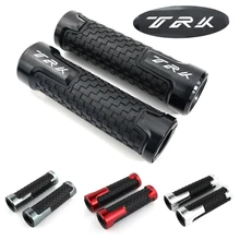 Для Benelli TRK 502 руль мотоцикла рукоятки CNC алюминий не скользит Резина TRK502