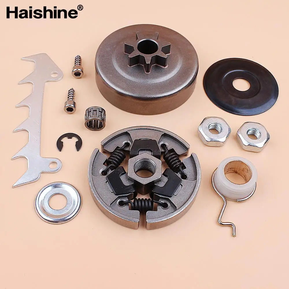 .325" Chainsaw Clutch Drum Bumper Spike Screw Worm Gear Washer Bearing Kit For STIHL MS210 MS230 MS250 025 023 021 Garden Tools 2