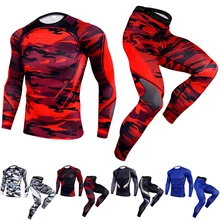 New Anti-Microbial Thermal Underwear Set Quick-Drying Anti-Bacterial Stretch Thermal Sportswear Workout Clothes Long Underwear