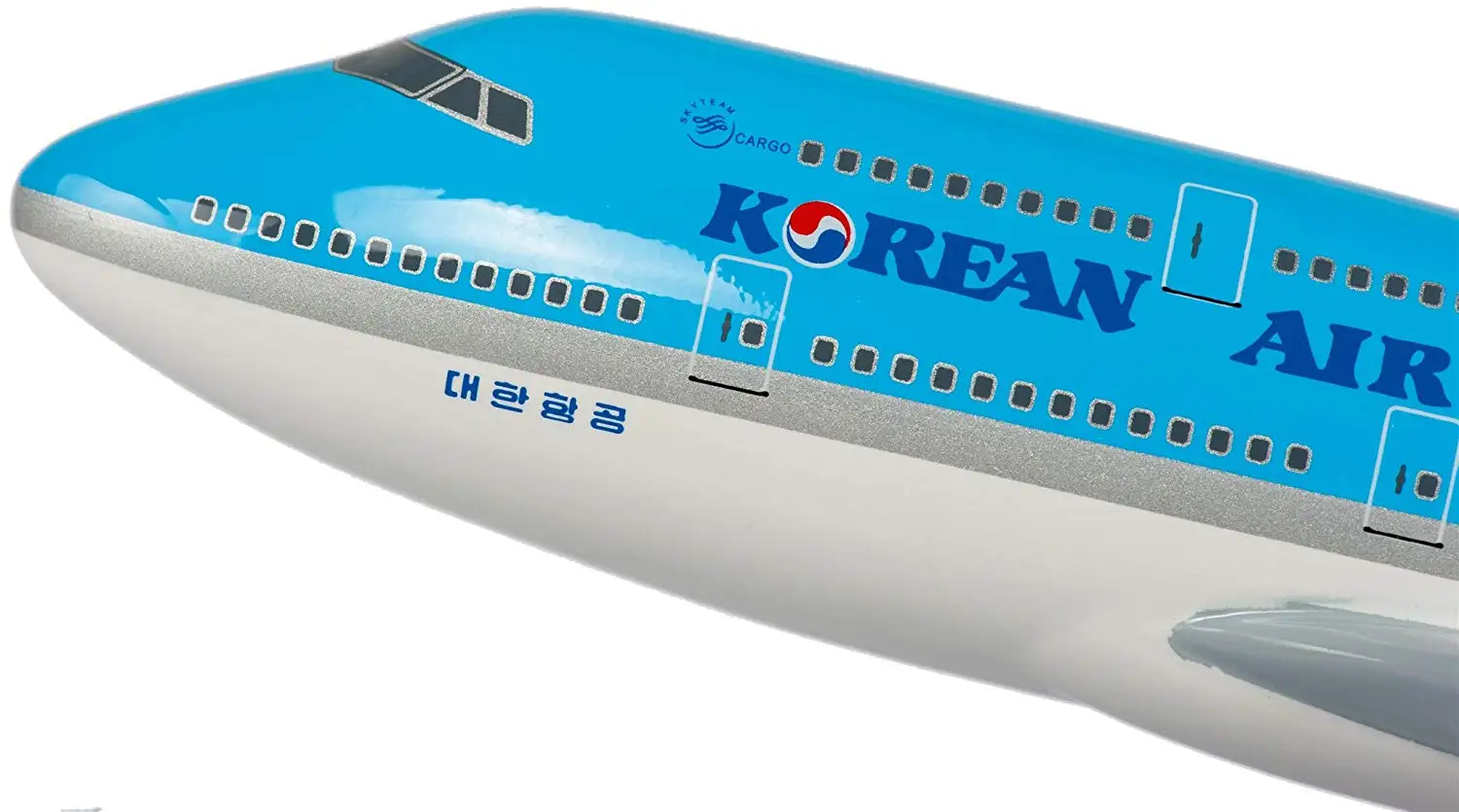 Династия Тан(TM 47 см Boeing B747-400, корейский воздух, Harz Flugzeugmodell Flugzeug Spielzeug Flugzeugmodell