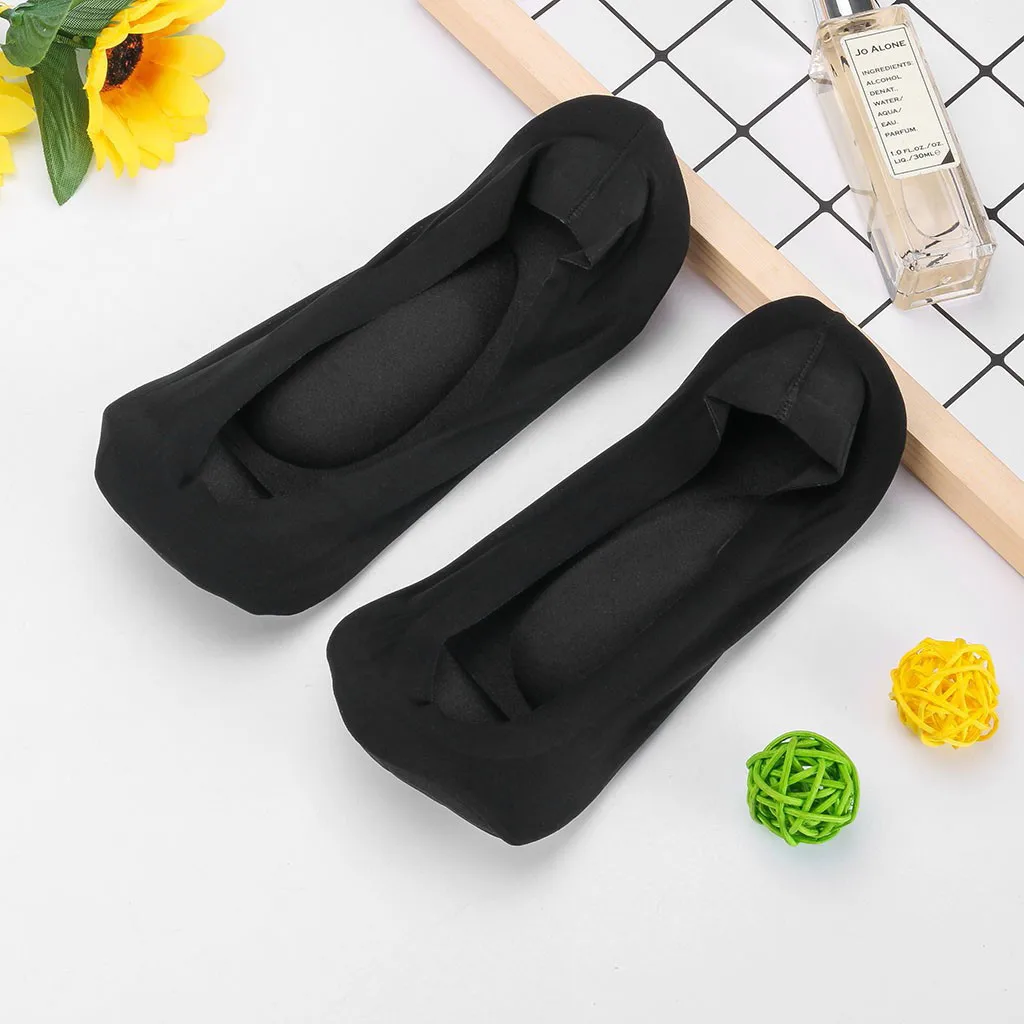 Feitong/1/2/3/5 пар Носки Дамские тапочки из Женская Мода Удобная рельефная подушка для ног короткие носки тапочки# y35