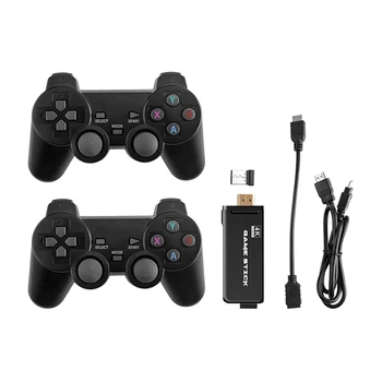 

S2 4K HD Wireless Video Game Console 2.4G 3000 Games CPS for PS1 Mini Retro Game Console Double Controller Gift