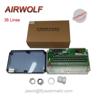 

PLC-36A Pulse Controller Online AC220V Pulse Valve Controller Cleaning Deduster Control Device 36 Lines