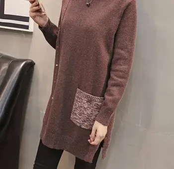 

Korean Style Women Women Sweater Long Sleeve Autumn Pullover Sweters Women Invierno 2019 Plus Size Knitted Sweater With Pocket