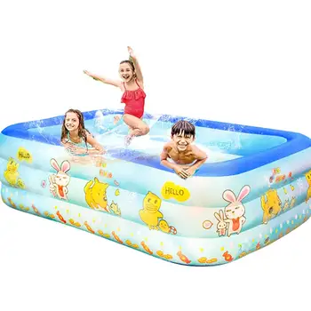 

Inflatable Swimming Pool Thick Three-layer Paddling Pool For Kids Adult Inflable Spa Sauna Banheira Banheira Inflavel