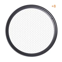 Adjustable Starburst Filter Lens for Dramatic Light Effects (8 point)