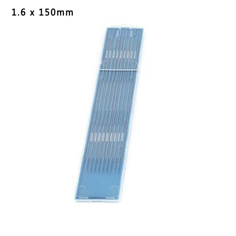 10 шт. TIG сварочные вольфрамовые электроды 2% Lanthanated 3/3" x 6" синий наконечник WL20 для сварки постоянного тока мульти инструменты