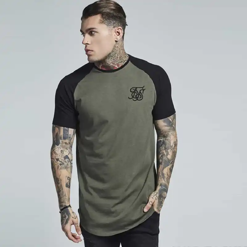 Mens T Shirt Sik Silk New Fashion 