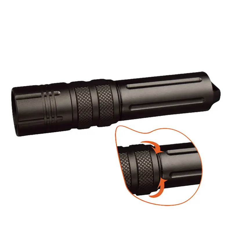 Aluminum Alloy Diving Flashlight Waterproof Torch Bright LED Submarine Light LED waterproof rotating zoom flashlight#2O05