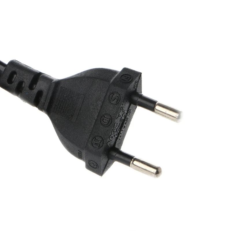 

1.5m Figure 8 Power Cable Cord Euro EU European 2 Pin AC Plug H7ED