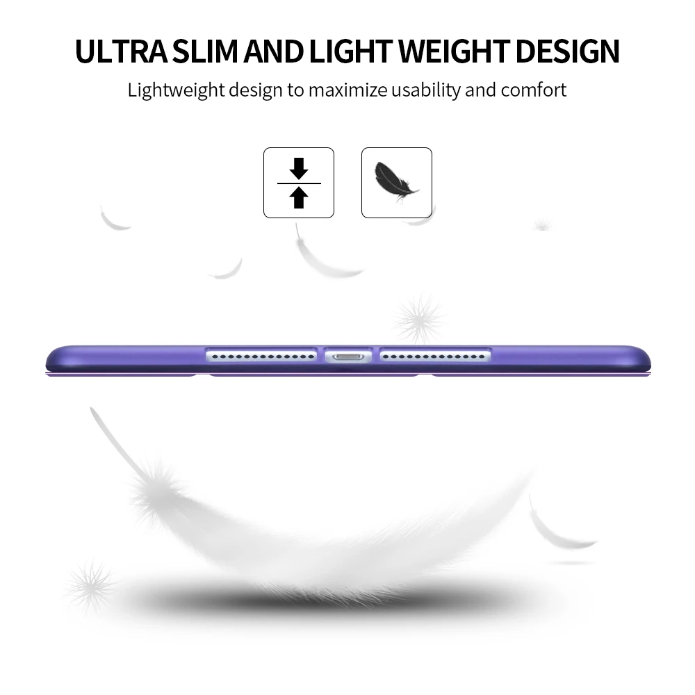 AIYKEXIN чехол для ipad 5-го 6-го поколения из искусственной кожи чехол для ipad мягкая задняя смарт-крышка Подставка для ipad 9,7 чехол