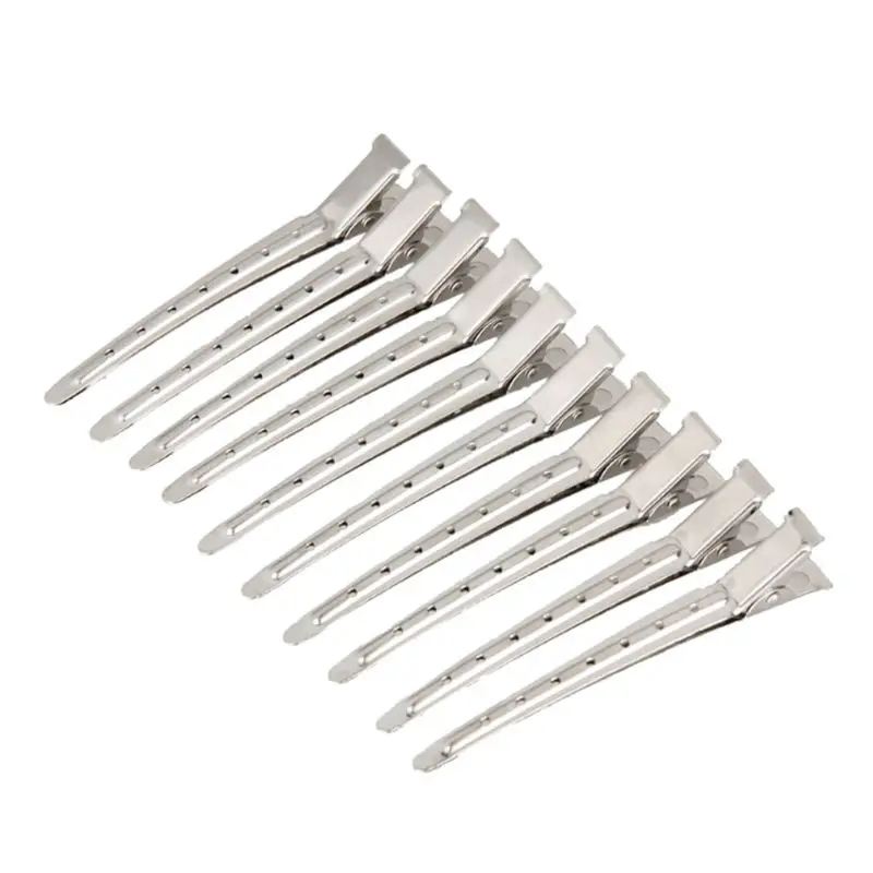 

12pcs Women Hair Clips Alligator Hairpins Salon Clamps Hairdressing Tool