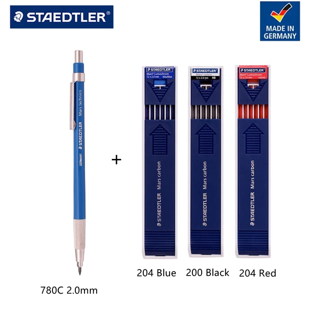 Staedtler Mars Technico 780C Mechanical Lead Holder,clutch Pencil for Draft Drawing, Art Sketching Sharpener (Pack of 5)