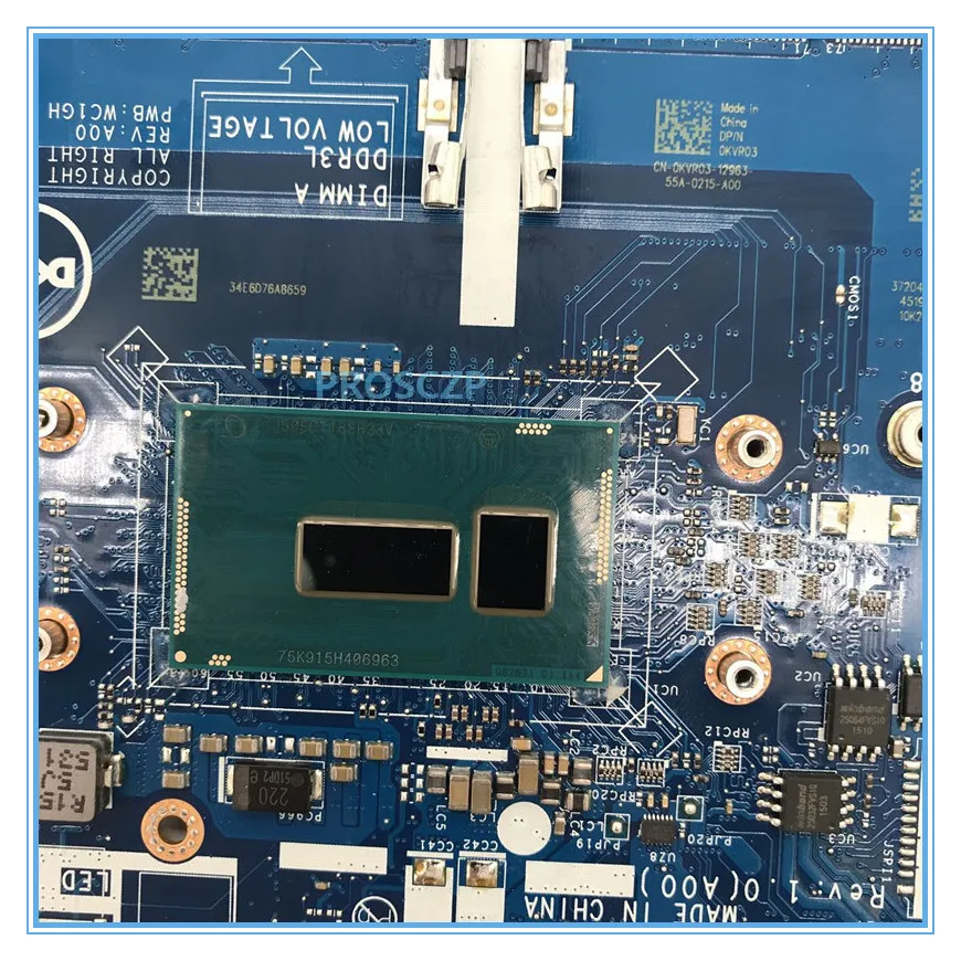 Для Latitude E7450 Материнская плата ноутбука CN-0KVR03 0KVR03 KVR03 ZBU11 LA-A963P с SR23V I7-5600U Процессор работает хорошо