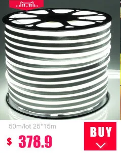 Fanlive 8 мм широкий мини-Neon Flex 120 светодио дный S/M 2835 SMD светодио дный неоновая трубка 220 В 12 В светодио дный вывеска трубки красный гибкая лента 50