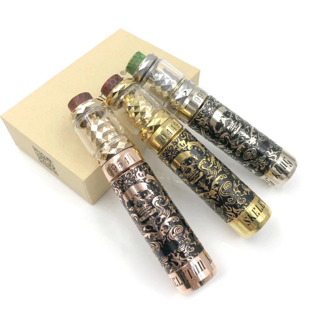 Оригинальный MARVEC скелет Кинг Конг 26 мм 510 нить механический мод 4 2 мл Priest RTA vape Kit