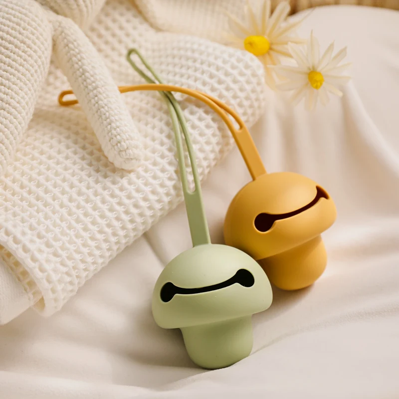 1pc Soft Silicone Storage Pacifier Holder for Babies Portable Nipple Case Food Grade Baby Accessories New Born Baby Goods Gift 3