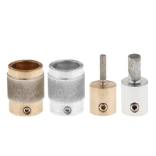 4 шт., разные размеры, металлическая Алмазная витражная Шлифовальная головка для всех шлифовальных машин