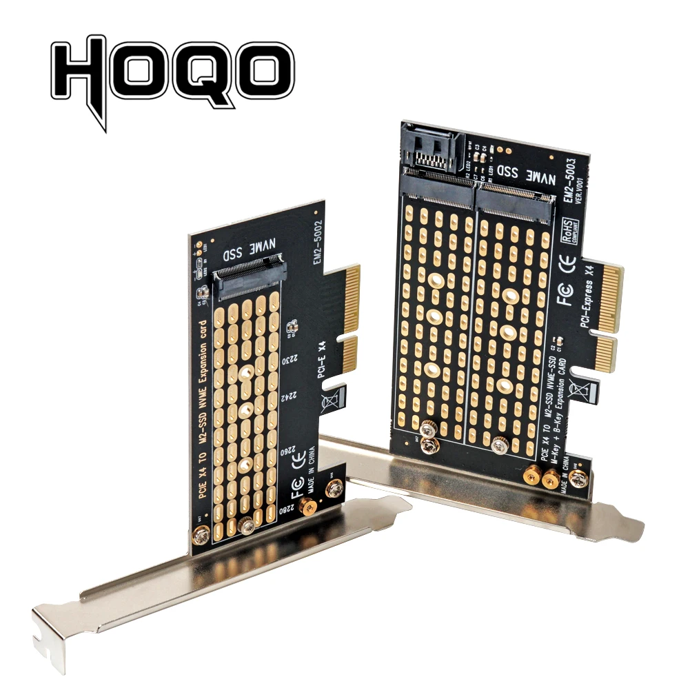Адаптер PCIE на M2/M.2 адаптер SATA M.2 SSD NVME/M2 M2 PCI E карта M Key + B Key|Платы расширения| |