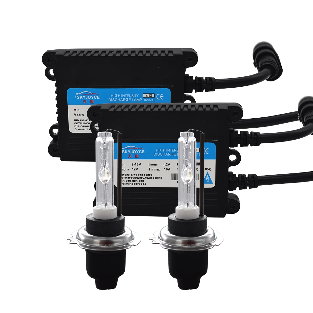 AC 35W Cnlight Xenon H7 6000K 5000K 4300K 8000K Car Headlight Bulb Kit H1 H3 H8 H11 HB3 HB4 D2H 12V Slim Digital HID Ballast (3)