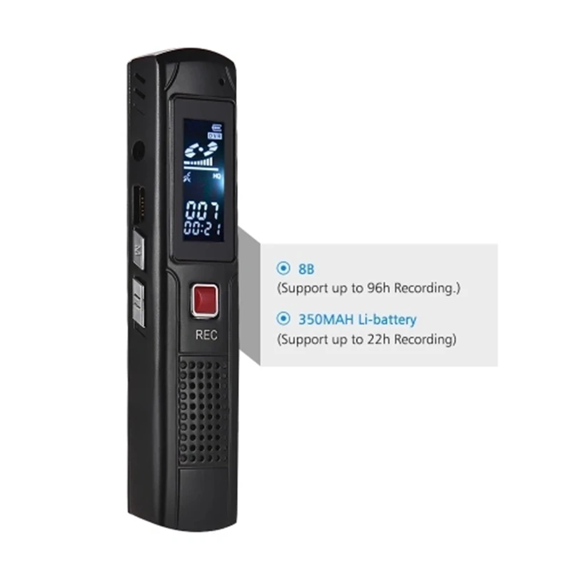 FFYY-Sk-013 8 Гб цифровой Аудио Диктофон Ditacphone Mp3 музыкальный плеер A-B повторения