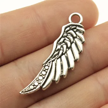 

WYSIWYG 10pcs 39mm Vintage Angel Wings Pendants Wing Pendant Wing Charm Vintage DIY Accessories For Jewelry Making