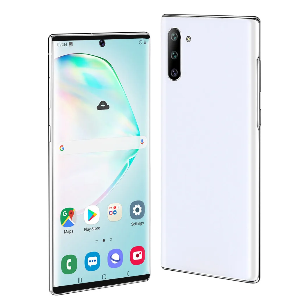 NOTE10 10 ядерный 6,8 дюймовый HD экран Android 9,1 1G+ 16GB gps 3g звонок смартфон профессиональный модный Многофункциональный Смартфон
