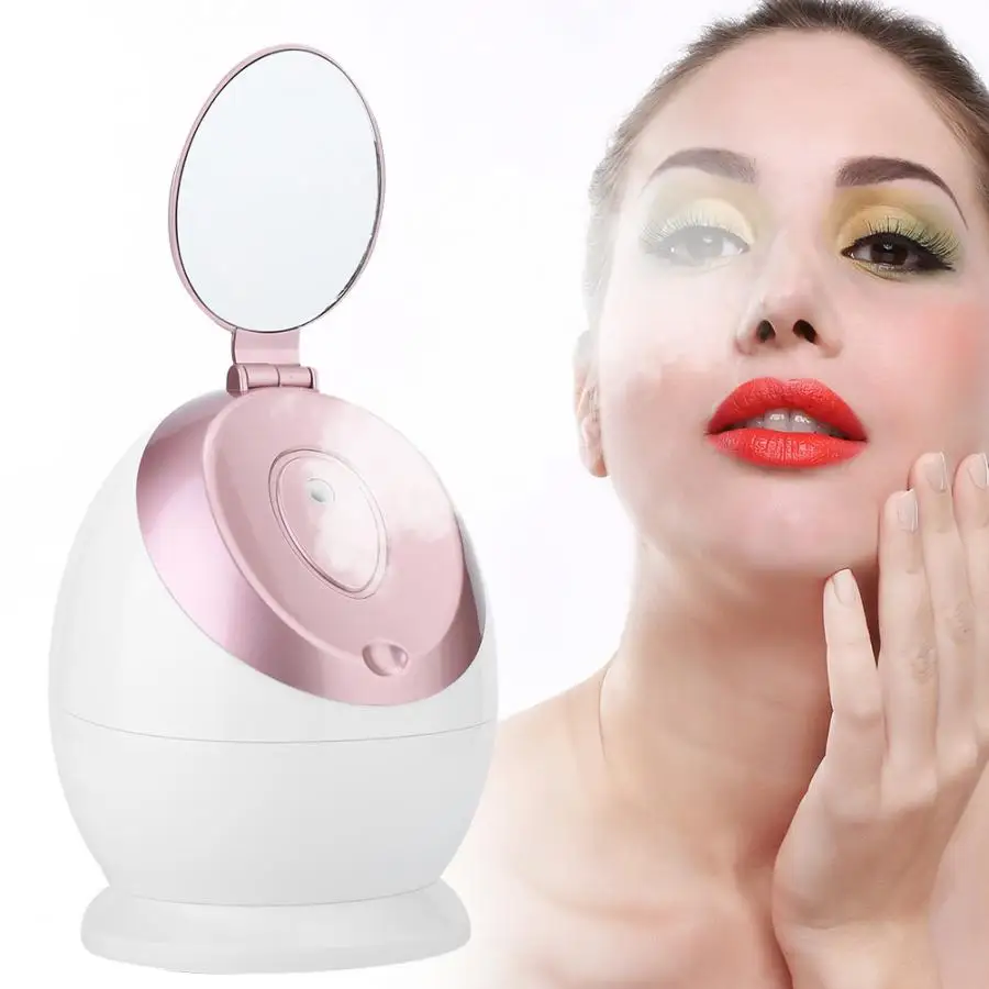 Mist Maker Steamer Face Sauna Spa Moisturizing Blackheads Removal Mini Home Humidifier CN Plug 220V Maquina