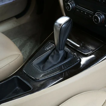 

Black Gear Shift Panel Waterproof Cover Sticker Replacement Carbon Fiber