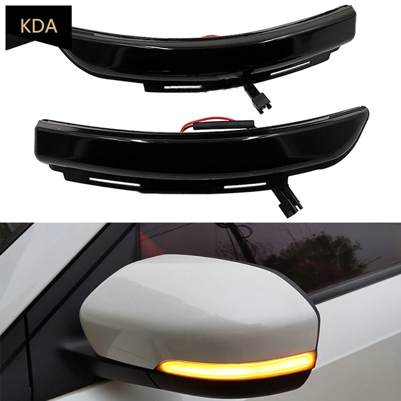 2pcs Auto LED Dynamic Left Right Rear View Mirror Turn Signal Light For Changan CS55 2017-2020 Plus 2019- CS75 2013-2020 | Автомобили и