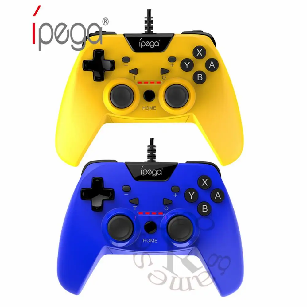 iPEGA PG-SW012 Проводные игровые контроллеры геймпады двойной вибрации турбо для переключателя PS3 ПК Android дропшиппинг