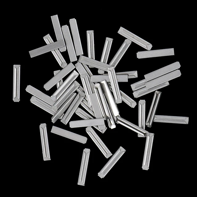 50 PCS GD02 Metal Conductive Fishplates for PECO PIKO BACHMANN HO OO Scale Tracks