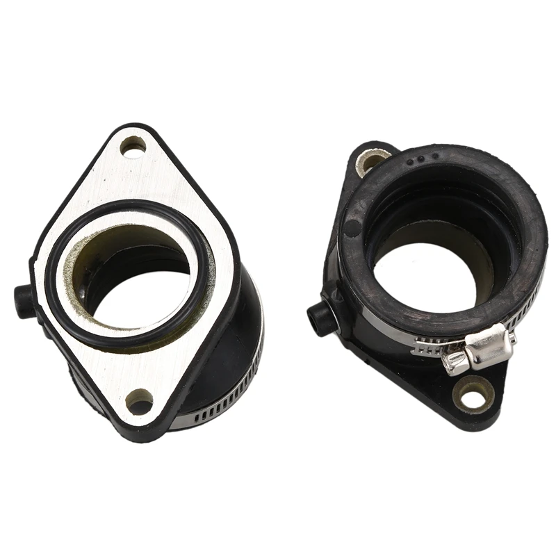 Правый и левый впускной коллектор Carb Boot для Suzuki Gs650e Gs650g 1981-1983