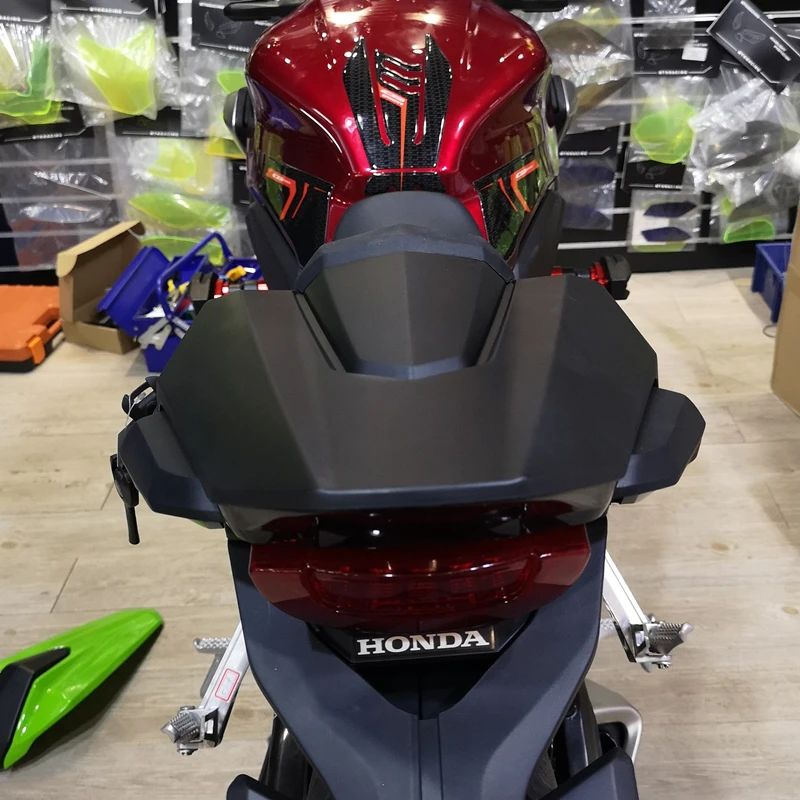 Дешево Аксессуары для мотоциклов Задняя крышка сиденья cb650r с Резиновая прокладка для Honda CB650 R 2019 CBR650R cb650r 19 задняя крышка хвоста