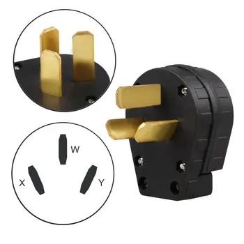 

AC 125/250V 10-50P 3-Prong Plug