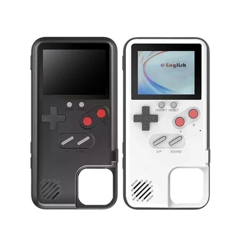 

Color Screen Game Machine Mobile Phone Shell Handheld Game Phone Case Retro 3D Case 36 Games Phone Cover Bal