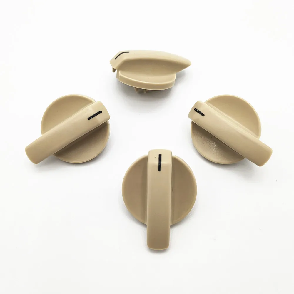 

4PCS Beige Rear Reading Lamp Switch Lndoor Ceiling Light Switch Knob For POLO Touran Car Accessories Parts