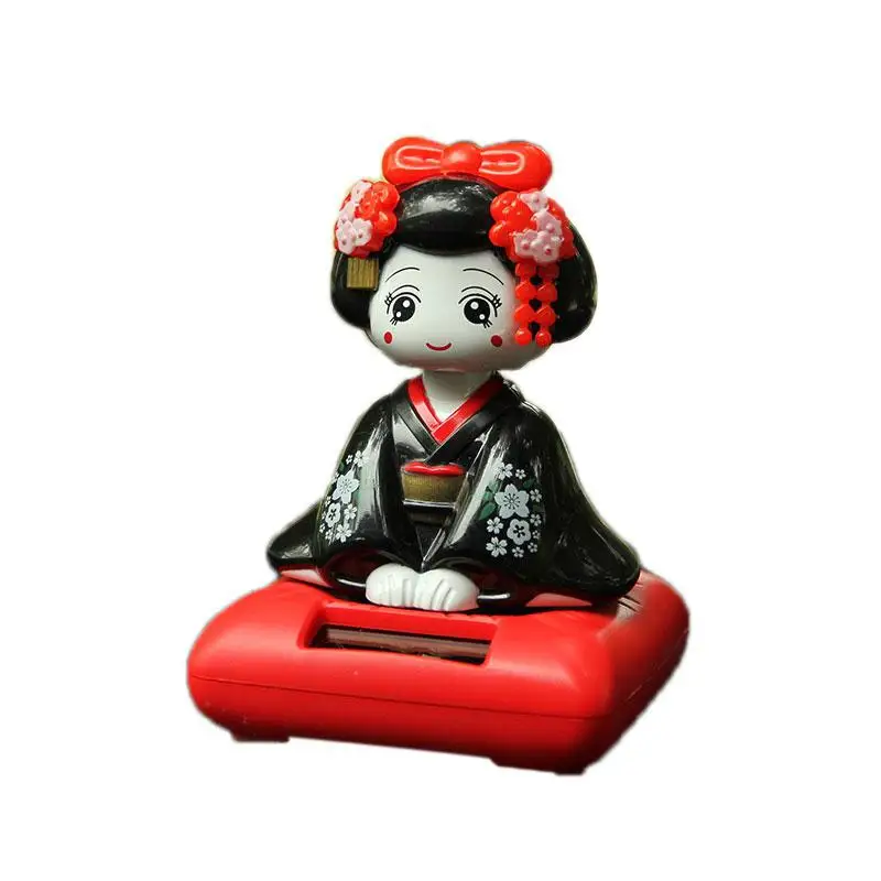 Нет солнечной энергии поплавок игрушка фигурка Nohohon японское кимоно Maiko Гейша