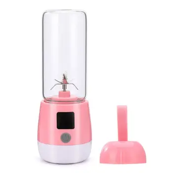 

2020 New Mini Blender Portable Juicer Mixer with 6 Blades Personal Rechargeable Smoothie Milkshake Maker for Home Office Travel