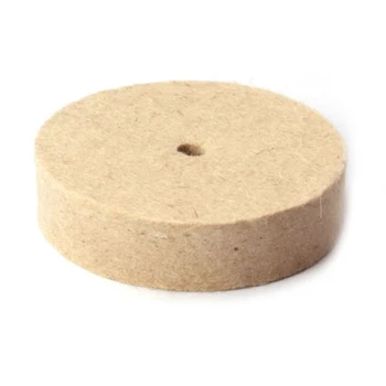 

Wool Felt Polishing Wheel Buffing Finishing Woodworking Furniture Marble Non Metallic Surfaces Power Polisher Pads