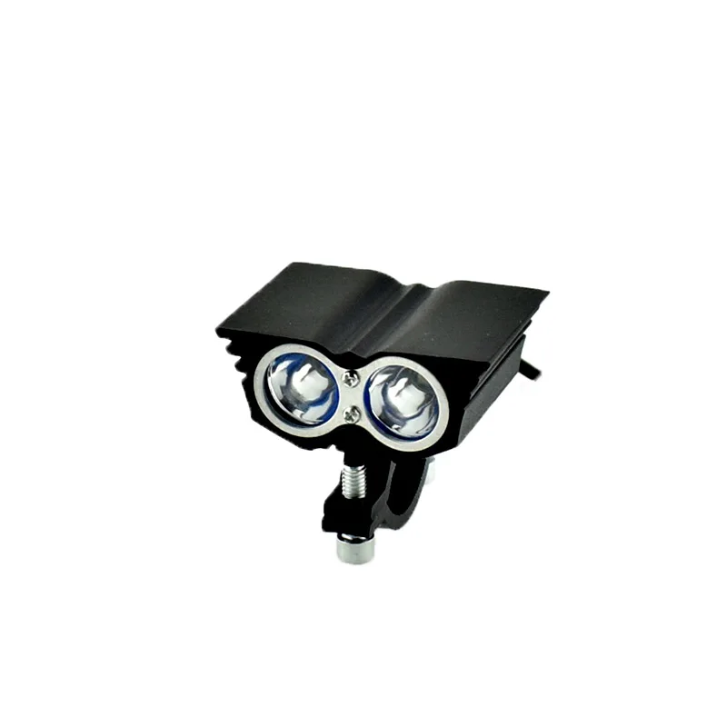 owl-2LED-1X Мото rcycle вспомогательные рабочие фары с совой 12 В 20 Вт 30 Вт светодиодные мото фары rbike 6000 К водительское пятно противотуманная фара водонепроницаемый налобный фонарь - Цвет: owl-2LED-1X