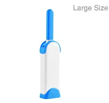 Blue Large Стрижка кошек и собак, расческа для волос, инструмент для чистки волос, щетка для удаления волос, товары для кошек, товары для уборки домашних животных - Цвет: Blue Large